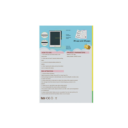 Kids Lcd Write Electronic Writing Board Digital Pad Writing Slate Tablet Toddler Toys Erasable Writing Tablet Protect Eyes