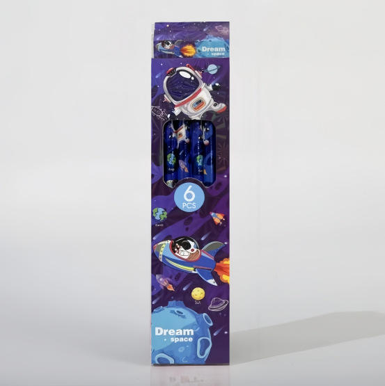 Cute Cartoon Hb Pencils for Elementary School Students, Writing Pens, Children's Pencils, Stationery Supplies, Lead-Free Writing and Learning Supplies