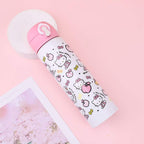 Mini Stainless Steel Bounce Mug Set Children's Cartoon Portable Vacuum Bottle for Back to School