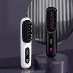 Portable Wireless Hair Straightening Tool Household Anion Comb That Doesn't Hurt Hair USB Power Source for Travel Hairdressing