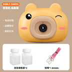 Bubble Machine Automatic Bubble Blowing Camera Shape Kidsren's Toy