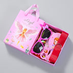 Tracy & Herry Cute Princess Hair Clips Gift Set 28pcs Hairgrips Including Sunglasses Comb Necklace Accessories for Girls