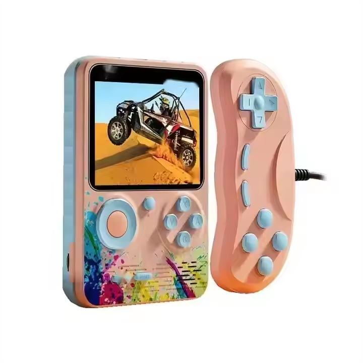 Handheld Video Game Console G5 3 Inch Mini Portable Handheld Game Player 500 Games Supports Double Retro Video Gaming