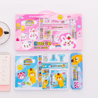 Soododo 2025 Eco-Friendly Cute Stationery Set Creative Kids Pencil Gift for School and Office