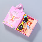 Tracy & Herry Cute Princess Hair Clips Gift Set 28pcs Hairgrips Including Sunglasses Comb Necklace Accessories for Girls