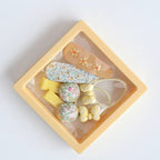 Popular Little Princess Colorful Macaron Hair Clip Hair Accessory Set Children's Birthday Gift Small Rubber Band Jewelry Gift Box