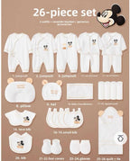 Newborn Baby A-Grade All-Cotton Four-Season Clothing Gift Box Set Pure Cotton Newborn Baby Supplies Full-Month Gift