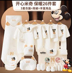 Newborn Baby A-Grade All-Cotton Four-Season Clothing Gift Box Set Pure Cotton Newborn Baby Supplies Full-Month Gift