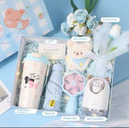 Ultimate 3‑in‑1 Coffee Mug, Fan & Umbrella Gift Box